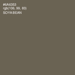 #6A6353 - Soya Bean Color Image